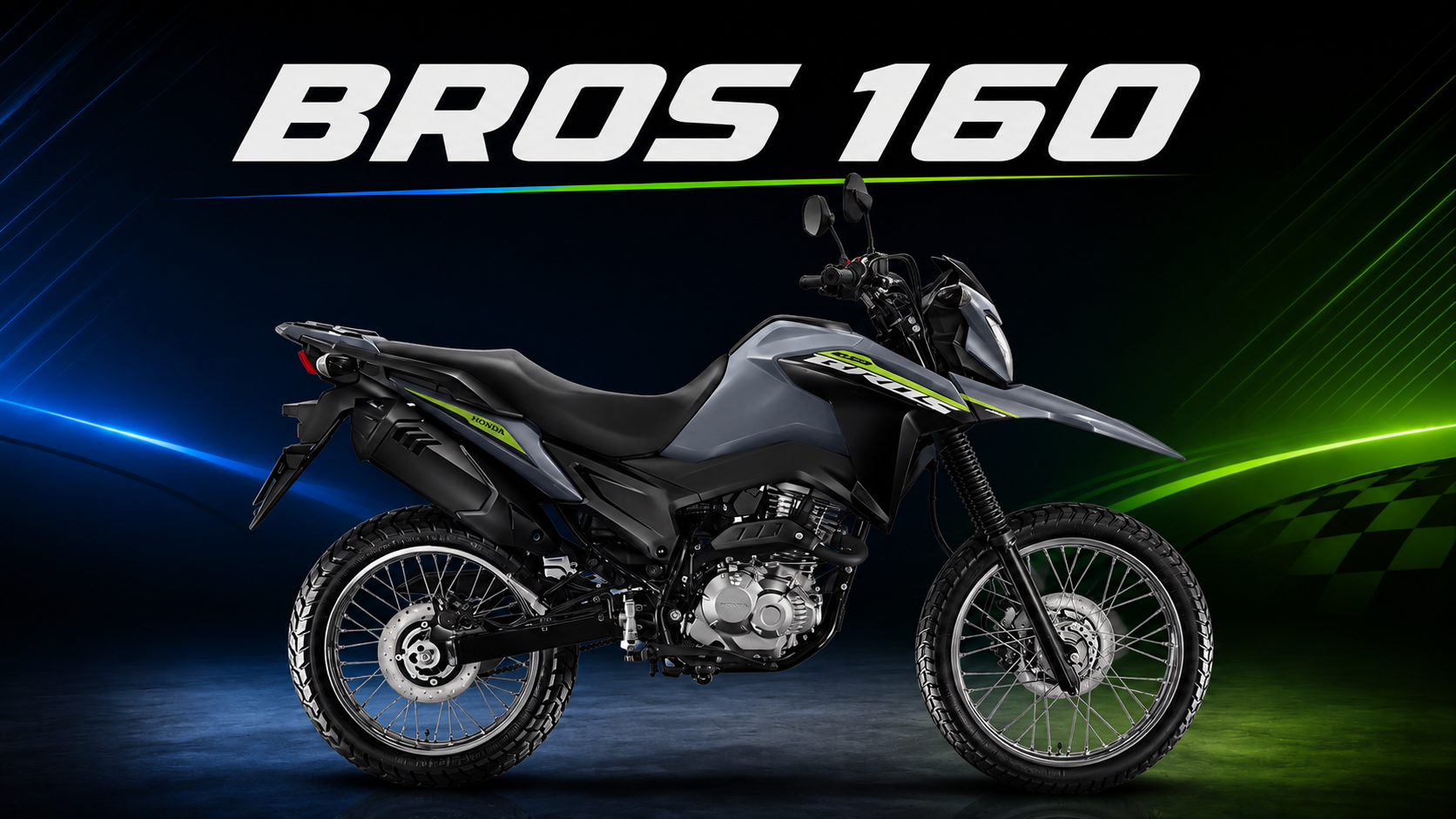 HONDA BROS vista lateral